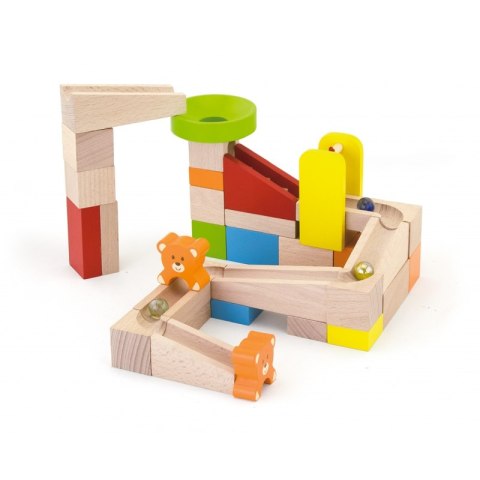 Drewniany Tor na kulki Kulodron 49 elementów od Viga Viga Toys Drewniany Tor na kulki Kulodron 49 elementów od Viga Viga Toys