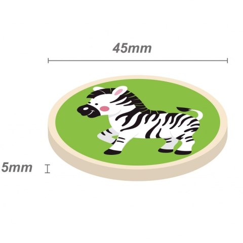 Gra Zapamiętywanie Memo Zwierzątka Viga Viga Toys