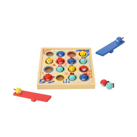 Tooky Toy Gra dla Dzieci Drewniany Stół Latające Rybki 19 el. Tooky Toy Tooky Toy Gra dla Dzieci Drewniany Stół Latające Rybki 19 el. Tooky Toy