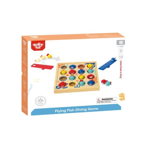 Tooky Toy Gra dla Dzieci Drewniany Stół Latające Rybki 19 el. Tooky Toy Tooky Toy Gra dla Dzieci Drewniany Stół Latające Rybki 19 el. Tooky Toy