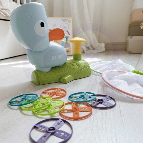 WOOPIE Gra Zręcznościowa Złap Frisbee Wyrzutnia Dysków Woopie WOOPIE Gra Zręcznościowa Złap Frisbee Wyrzutnia Dysków Woopie