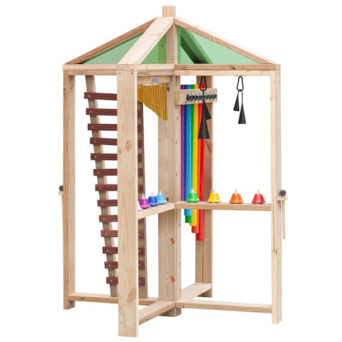 CLASSIC WORLD EDU Muzyczny Drewniany Plac Zabaw XXL Classic World