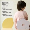 CLASSIC WORLD Pastelowe Krzesełko Grace dla Dzieci 3+ (Tulip) Classic World