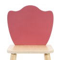 CLASSIC WORLD Pastelowe Krzesełko Grace dla Dzieci 3+ (Tulip) Classic World