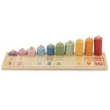 VIGA PolarB Drewniane Liczydło Sorter Nauka Liczb Montessori Viga Toys VIGA PolarB Drewniane Liczydło Sorter Nauka Liczb Montessori Viga Toys