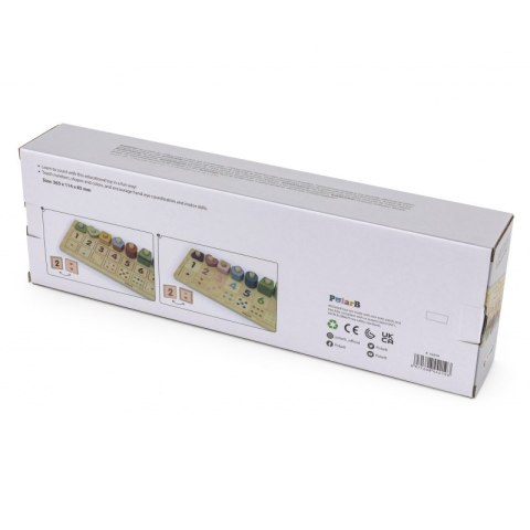 VIGA PolarB Drewniane Liczydło Sorter Nauka Liczb Montessori Viga Toys VIGA PolarB Drewniane Liczydło Sorter Nauka Liczb Montessori Viga Toys