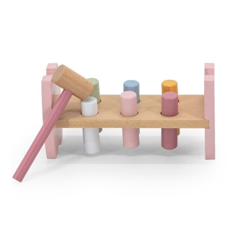 Viga PolarB Drewniana Przebijanka Wbijanka z Młoteczkiem Lisek Montessori Viga Toys Viga PolarB Drewniana Przebijanka Wbijanka z Młoteczkiem Lisek Montessori Viga Toys