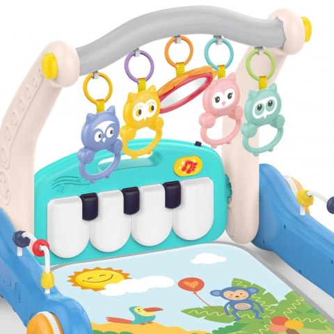 WOOPIE Mata z Pałąkiem Pchacz 2w1 Pianinko Woopie