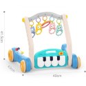 WOOPIE Mata z Pałąkiem Pchacz 2w1 Pianinko Woopie