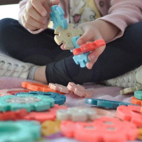 WOOPIE Zestaw Konstrukcyjny do Skręcenia Kombajn Stajnia Figurki + Konik Woopie WOOPIE Zestaw Konstrukcyjny do Skręcenia Kombajn Stajnia Figurki + Konik Woopie