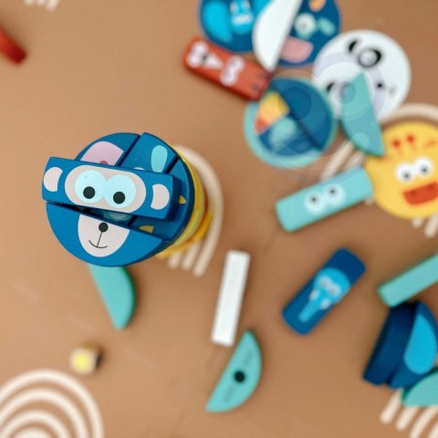 TOOKY TOY Jenga dla Dzieci Klocki Zwierzęta Gra Zręcznościowa Tooky Toy TOOKY TOY Jenga dla Dzieci Klocki Zwierzęta Gra Zręcznościowa Tooky Toy