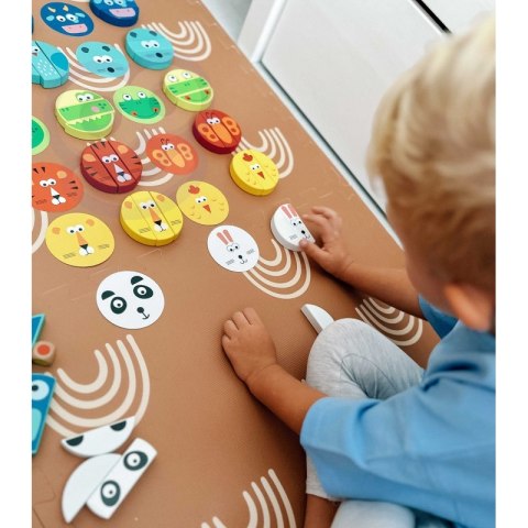 TOOKY TOY Jenga dla Dzieci Klocki Zwierzęta Gra Zręcznościowa Tooky Toy TOOKY TOY Jenga dla Dzieci Klocki Zwierzęta Gra Zręcznościowa Tooky Toy