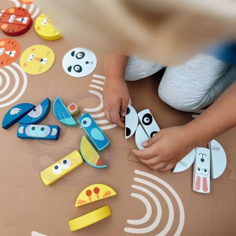 TOOKY TOY Jenga dla Dzieci Klocki Zwierzęta Gra Zręcznościowa Tooky Toy TOOKY TOY Jenga dla Dzieci Klocki Zwierzęta Gra Zręcznościowa Tooky Toy