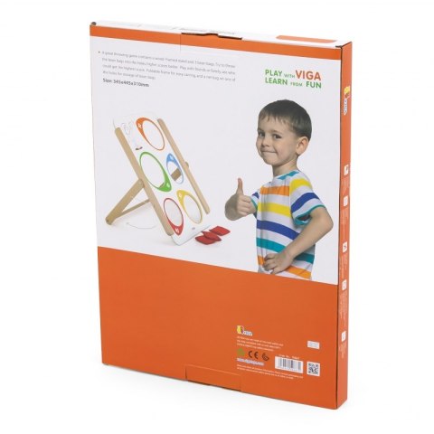 Viga Drewniana Gra Zręcznościowa Rzut Do Celu Viga Toys