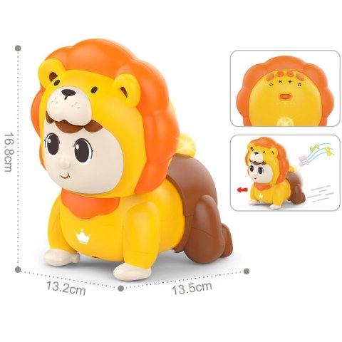 WOOPIE BABY Raczkujący Bobas Zabawka z Melodiami Świecąca Interaktywna Woopie WOOPIE BABY Raczkujący Bobas Zabawka z Melodiami Świecąca Interaktywna Woopie