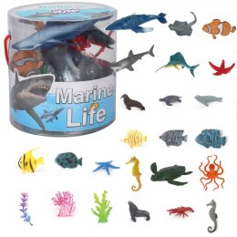 WOOPIE Zestaw Figurki Zwierzeta Morskie 34 szt. Woopie