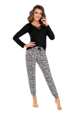 PIŻAMA DAMSKA ZEBRA LONG DONNA