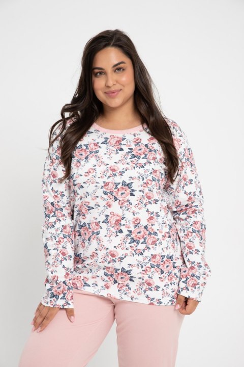 PIŻAMA GARDENIA 3021 DR R.2XL-3XL TARO PIŻAMA GARDENIA 3021 DR R.2XL-3XL TARO