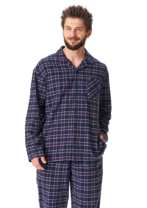 PIŻAMA MĘSKA FLANELA MNS 414 B23 R.3XL-4XL DR KEY PIŻAMA MĘSKA FLANELA MNS 414 B23 R.3XL-4XL DR KEY