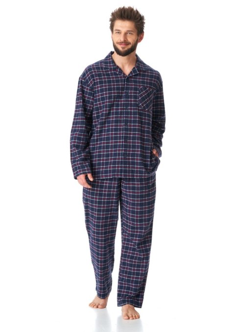 PIŻAMA MĘSKA FLANELA MNS 414 B23 R.3XL-4XL DR KEY PIŻAMA MĘSKA FLANELA MNS 414 B23 R.3XL-4XL DR KEY