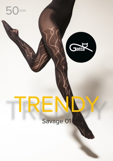 RAJSTOPY SAVAGE W.01 50 DEN GATTA RAJSTOPY SAVAGE W.01 50 DEN GATTA