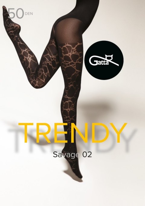 RAJSTOPY SAVAGE W.02 50 DEN GATTA RAJSTOPY SAVAGE W.02 50 DEN GATTA