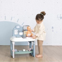 Smoby Baby Care Centrum Medyczne Opieki dla Lalek z Elektronicznym Tabletem + 24 akc. Smoby