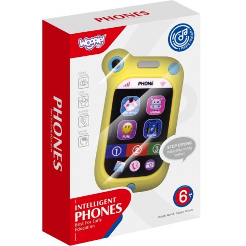 WOOPIE BABY Telefonik Interaktywny Komórka z Dźwiękami Woopie WOOPIE BABY Telefonik Interaktywny Komórka z Dźwiękami Woopie