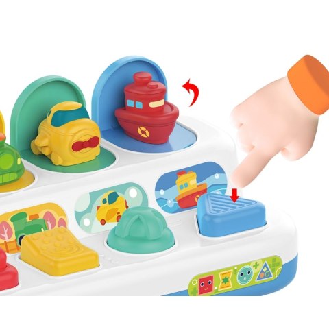 WOOPIE BABY Zabawka Edukacyjna Wyskakujące Pojazdy POP-UP Woopie WOOPIE BABY Zabawka Edukacyjna Wyskakujące Pojazdy POP-UP Woopie