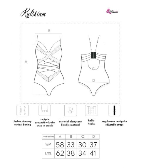 BODY KYLSSIAM LIVCO CORSETTI BODY KYLSSIAM LIVCO CORSETTI