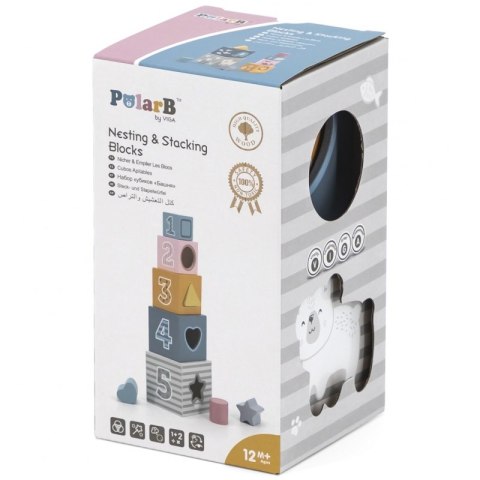 Klocki Drewniana Układanka Viga Toys Viga Toys