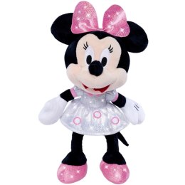 SIMBA DISNEY Błyszcząca Maskotka Myszka Minnie 25cm Przytulanka Simba