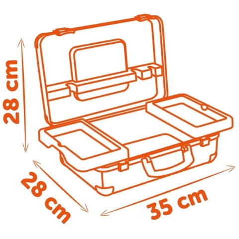 Smoby Black & Decker Walizka z Narzędziami + Samochód w Częściach Smoby