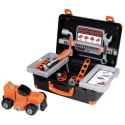 Smoby Black & Decker Walizka z Narzędziami + Samochód w Częściach Smoby