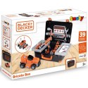 Smoby Black & Decker Walizka z Narzędziami + Samochód w Częściach Smoby