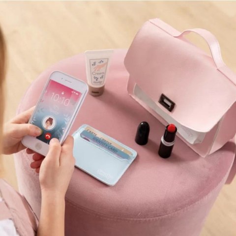 Smoby Różowa Torebka My Beauty Na Ramię Dla Dziewczynki + 7 akcesoriów Smoby