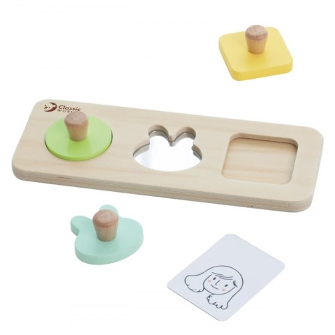 CLASSIC WORLD Pastelowy Zestaw Edukacyjny dla Dzieci Box od 12 do 18 miesiąca Classic World