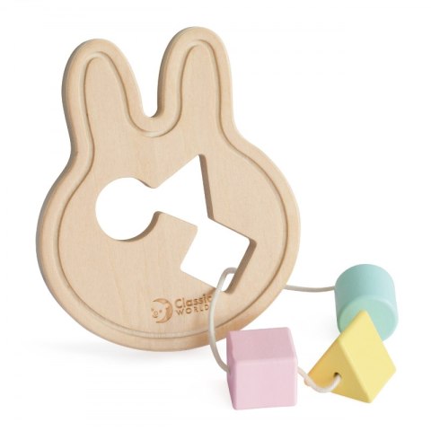 CLASSIC WORLD Pastelowy Zestaw dla Niemowląt Box Pierwsze Zabawki do Nauki od 6 do 12 miesiąca Classic World