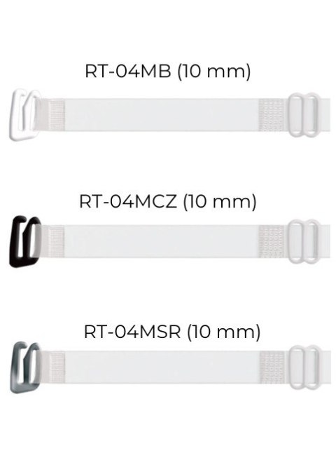 RAMIĄCZKA SILIKONOWE Z METALOWYM ZACZEPEM RT-04MCZ RAMIĄCZKA SILIKONOWE Z METALOWYM ZACZEPEM RT-04MCZ