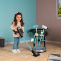 Smoby - Wózek do sprzątania z odkurzaczem Rowenta z dźwiękiem + 10 akcesoriów Smoby