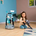 Smoby - Wózek do sprzątania z odkurzaczem Rowenta z dźwiękiem + 10 akcesoriów Smoby