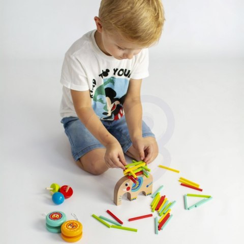 TOOKY TOY Zestaw Gier Zręcznościowych 46el. Tooky Toy