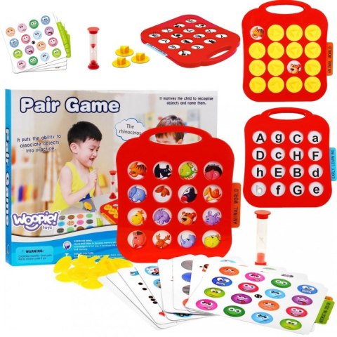 WOOPIE Gra Logiczna Memory Połącz w Pary na Czas 3+ Woopie