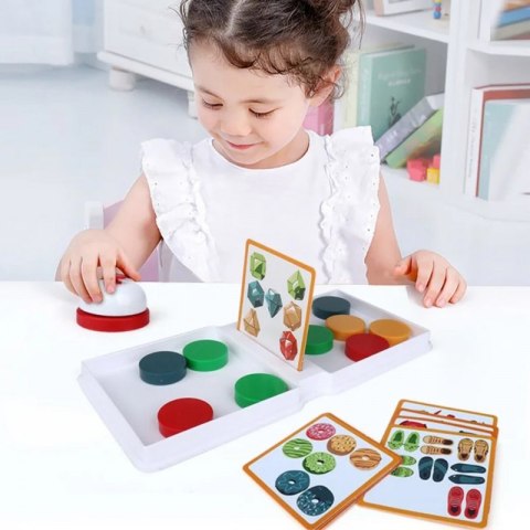 WOOPIE Gra Logiczna Układanka Wzorów PUCK PUZZLE 3+ Woopie