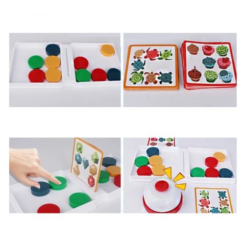 WOOPIE Gra Logiczna Układanka Wzorów PUCK PUZZLE 3+ Woopie
