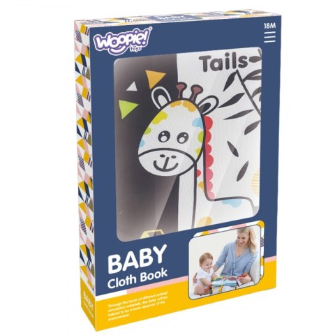 WOOPIE Książeczka Kontrastowa Sensoryczna Dla Niemowląt Woopie WOOPIE Książeczka Kontrastowa Sensoryczna Dla Niemowląt Woopie