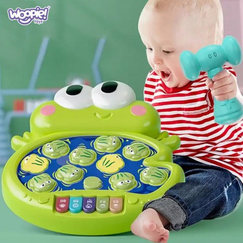 WOOPIE Zbijaj Żabki Zabawka Interaktywna dla Niemowląt Woopie WOOPIE Zbijaj Żabki Zabawka Interaktywna dla Niemowląt Woopie