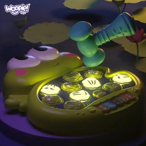 WOOPIE Zbijaj Żabki Zabawka Interaktywna dla Niemowląt Woopie WOOPIE Zbijaj Żabki Zabawka Interaktywna dla Niemowląt Woopie