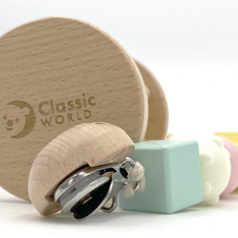 CLASSIC WORLD Pastelowy Zestaw dla Niemowląt Box Pierwsze Zabawki od 0 do 6 miesiąca Tooky Toy