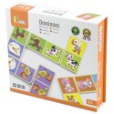 Drewniana gra Domino Farma Viga Toys 28 elementów Viga Toys